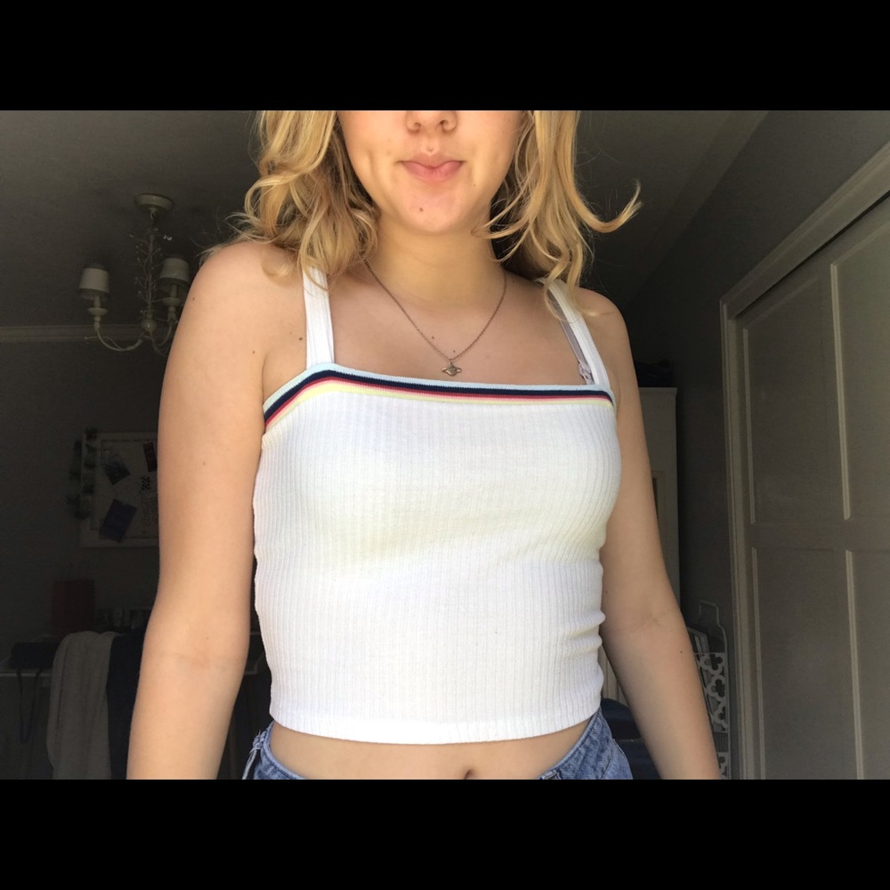 Ribbed tank top